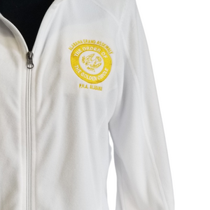 The Order of the Golden Circle - White Microfleece Jacket