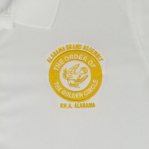 The Order of the Golden Circle - White Polo Shirt